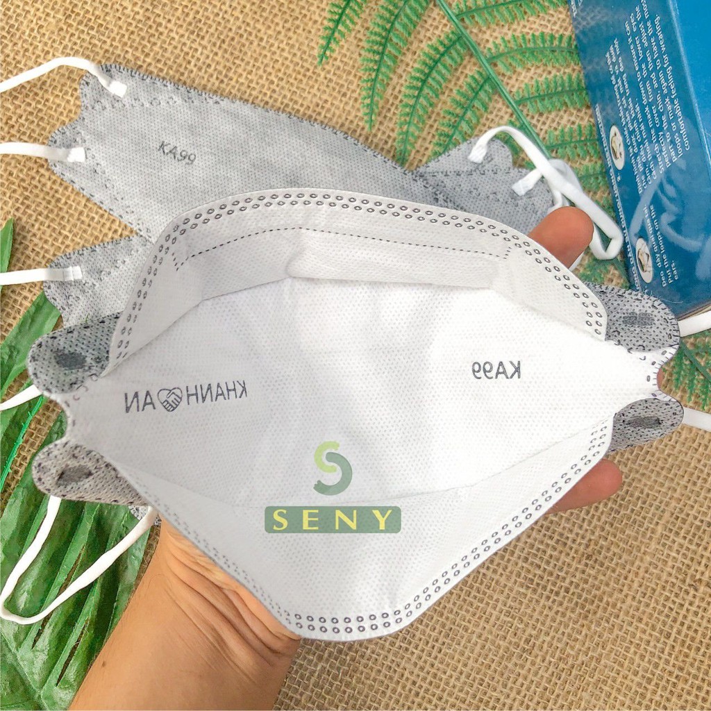 Khẩu trang 4d mask hàn quốc Khánh an hộp 30 cái Ngăn Ngừa Vi Khuẩn Bảo Vệ Hô Hấp