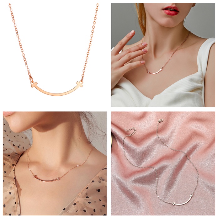 1 Vòng cổ mặt cười thời trang cho nữ