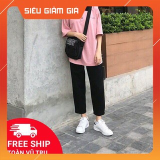 [Hình thật] quần baggy thun POLY basic Unisex