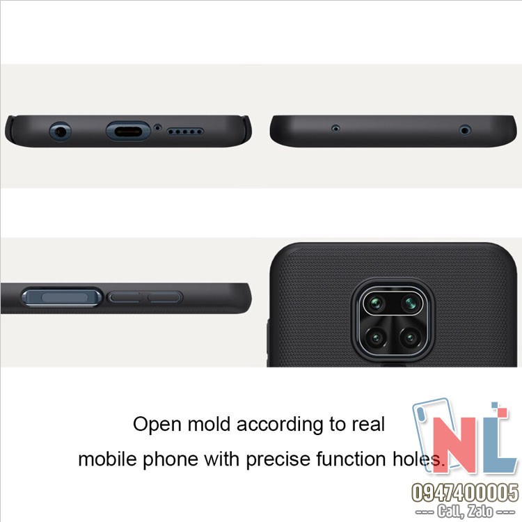 Ốp lưng Xiaomi Redmi Note 9 Pro Nillkin chính hãng