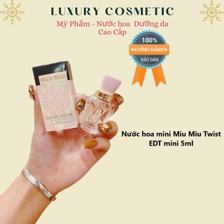 Nước Hoa Mini Miu Miu Twist Edt Mini 5Ml