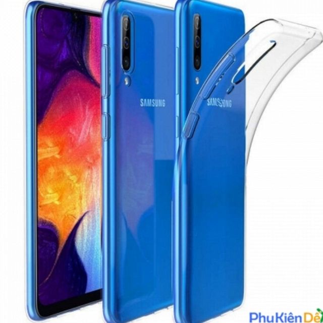 Ốp lưng galaxy A50 silicon dẻo trong suốt siêu mỏng 0.5mm