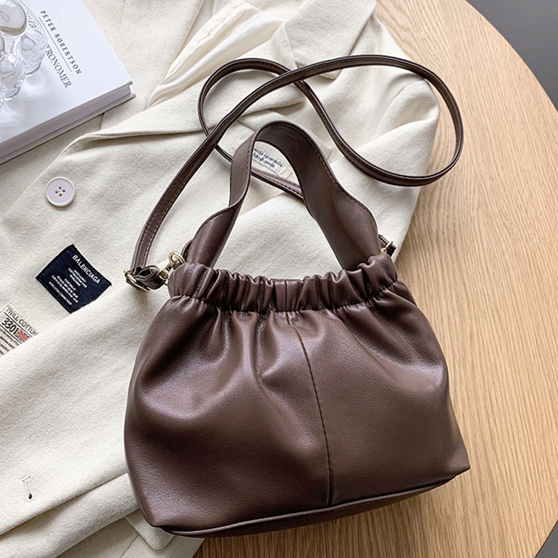 IELGY Túi Đeo Vai Một Bên Vai Đơn Giản Thoải Mái Cho Nữ