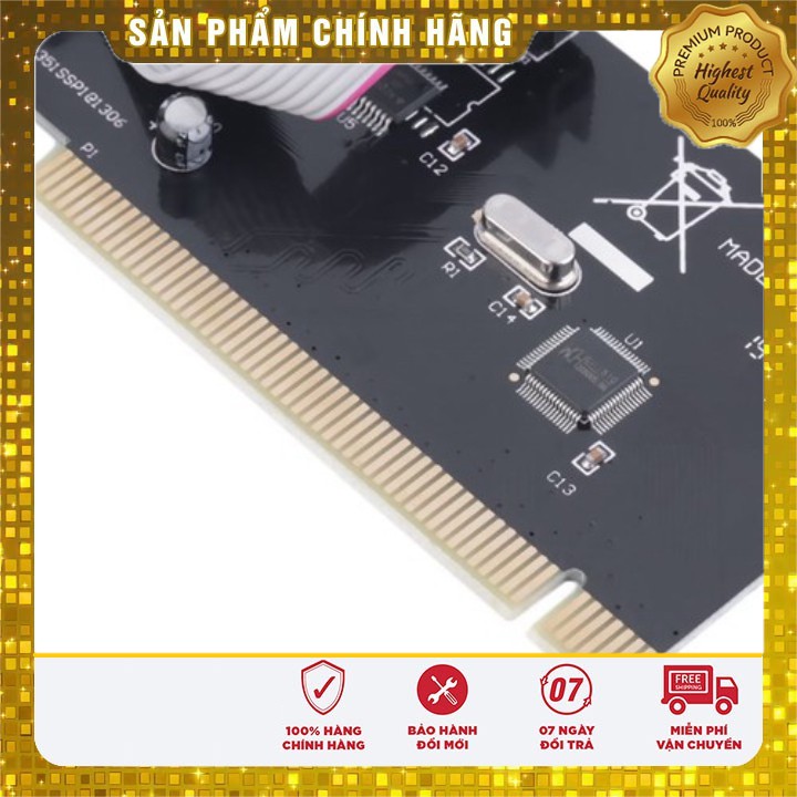 Card máy tính giá rẻ (Xả Kho) Card máy tính chuyển đổi cổng PCI sang Com  ĐẢM BẢO CHẤT LƯỢNG.CPLH