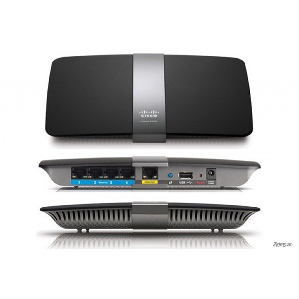 Bộ phát wifi LINKSYS E4200 2 băng tần