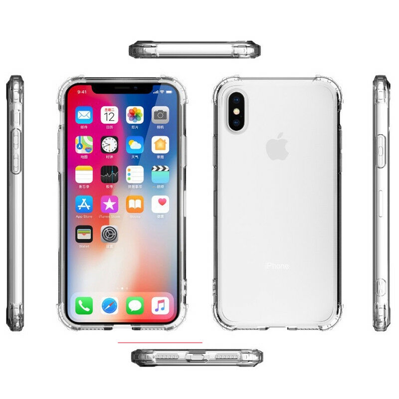 Ốp điện thoại chống sốc trong suốt dành cho điện thoại iPhone XS Max XR | WebRaoVat - webraovat.net.vn