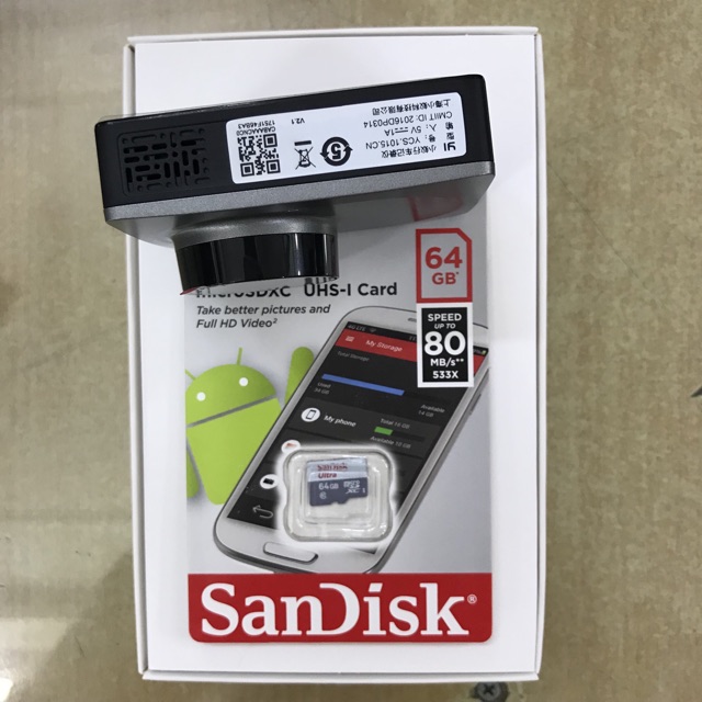 Camera hành trình Ô tô 1296P Xiaomi (xám)+Kèm thẻ Micro 64GB | BigBuy360 - bigbuy360.vn