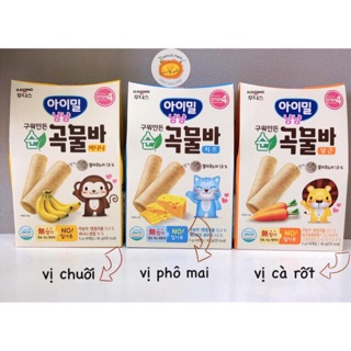 Bánh ăn dặm ildong cho bé từ 7 tháng
