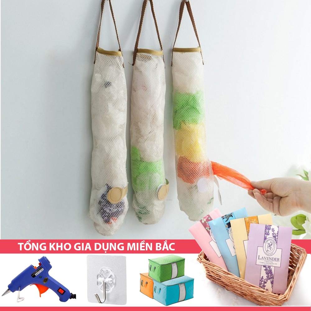[Tổng Kho Sỉ] Túi Lưới Kiểu Dài - Đựng Hành Tỏi Bền Tránh Mốc