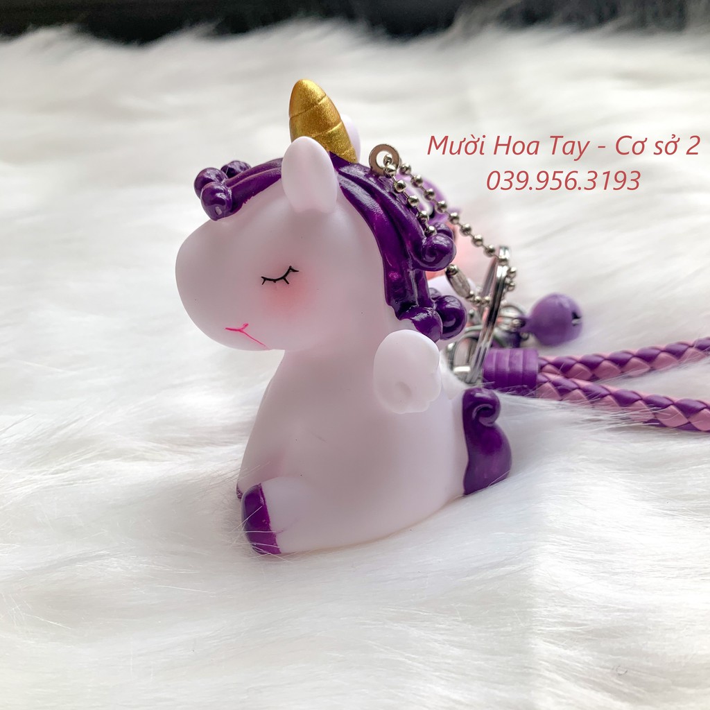 Móc khóa dễ thương hoạt hình Kỳ Lân Unicorn MK02