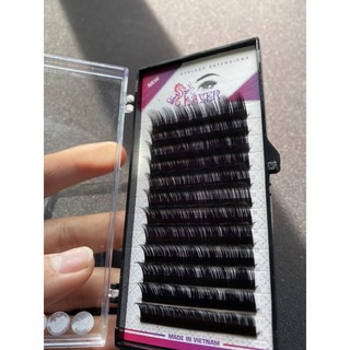 Mi hoa hồng đen layer siêu mềm mi sole