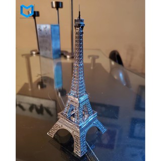 MÔ HÌNH 3D KIM LOẠI LẮP RÁP THÁP EIFFEL - chưa ráp