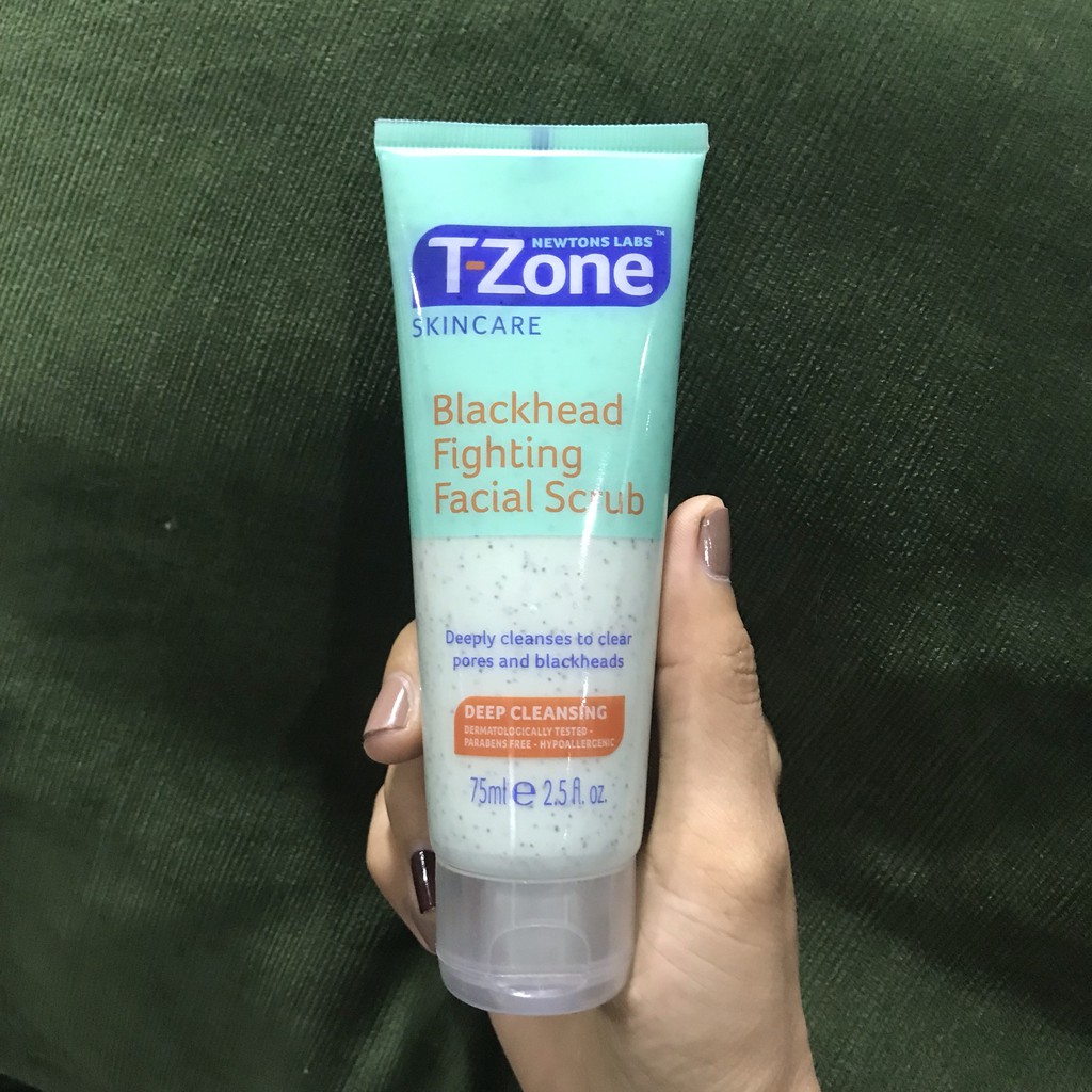 Tẩy da chết giảm mụn đầu đen T-Zone Blackhead fighting Facial Scrub 75ml | BigBuy360 - bigbuy360.vn