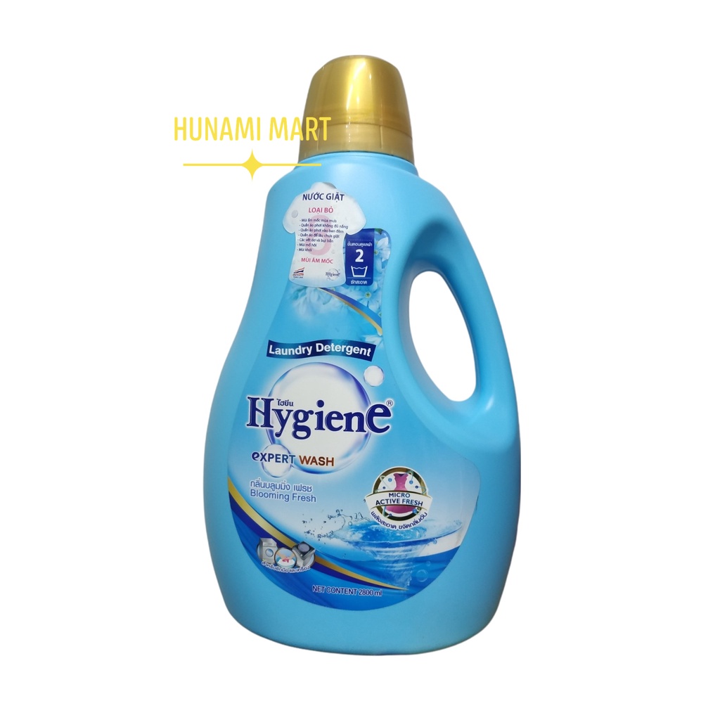 NƯỚC GIẶT HYGIENE EXPERT WASH Can 2800ML - XẢ VẢI HYGIENE TÚI 1800ML