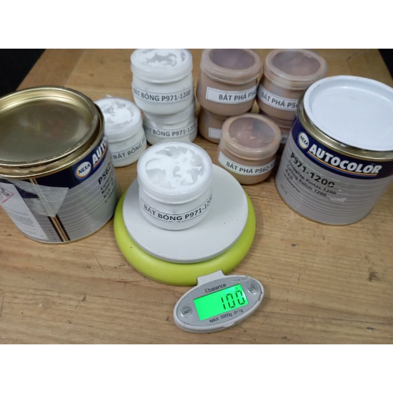 Bát phá xước sơn, bát phá đánh bóng sơn ô tô Autocolor P562-32, P971-1200 hoặc All in One