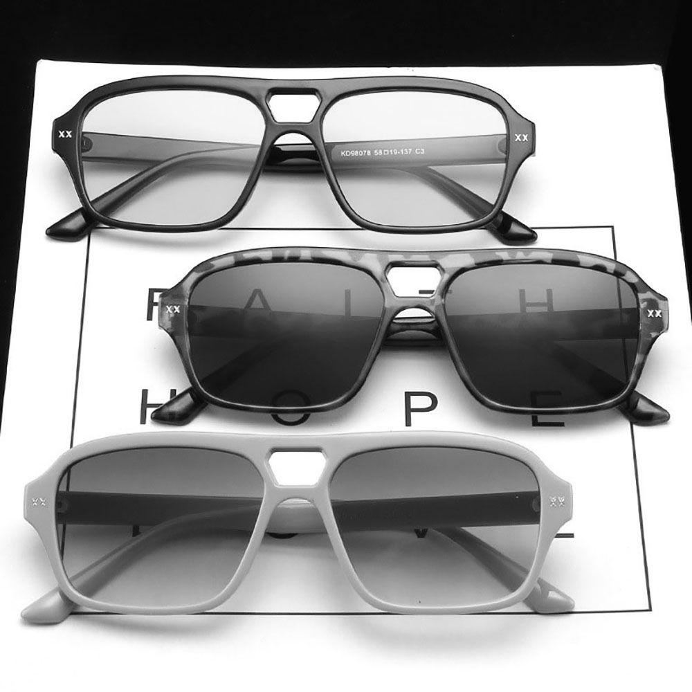 Kính Mát Gọng Vuông Phong Cách Vintage Thời Trang Cho Nữ