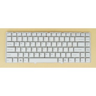 Bàn Phím Laptop Sony Vaio VPCEA, VPC-EA, VPC EA, PCG61 Series Keyboard Trắng