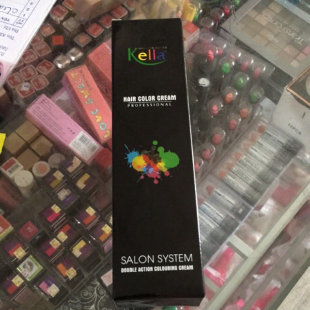 💥Tuýt Nhuộm Tóc Tại Nhà Xanh Dương Đen Kella 2/8 Tặng Kèm Oxi + Găng Tay | BigBuy360 - bigbuy360.vn