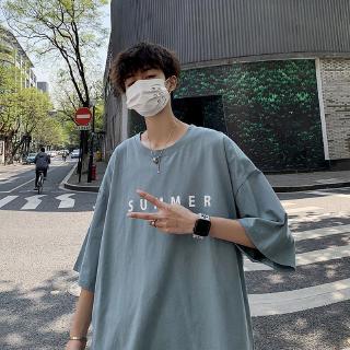 Áo thun dáng rộng tay ngắn thời trang phong cách Hàn Quốc dành cho cặp đôi nam nữ (s-4xl)