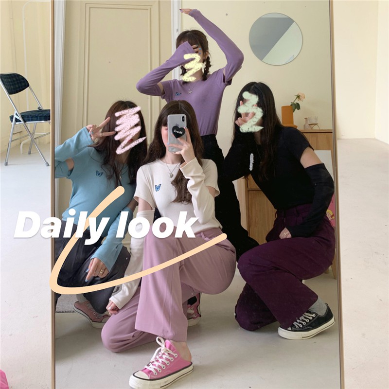 SÉT Áo thun + Quần tây  (S29) – Hàng có sẵn Hồng size S