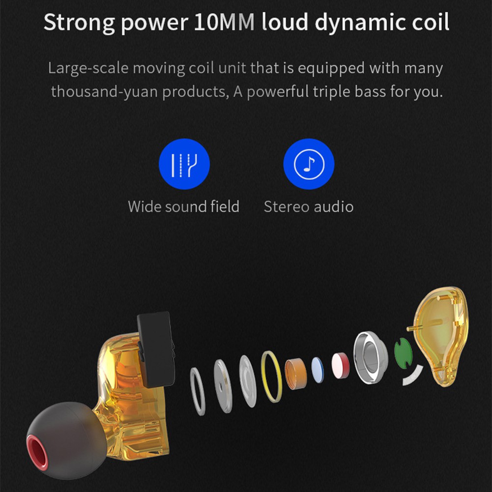 Tai Nghe Thể Thao Âm Thanh hifi ak6 Jack Cắm 3.5mm Có mic Cho Điện Thoại Thông Minh