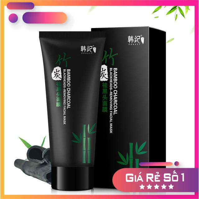 Gel lột Mụn Than Tre HANKEY Bamboo Charcoal Sáng da- Sạch mụn - Thải độc chì 70gr