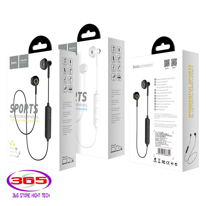 [SIÊU CHẤT]-Tai nghe Bluetooth Hoco ES21, tai nghe không dây, âm thanh trung thực, kiểu dáng thể thao, BH 06 tháng | BigBuy360 - bigbuy360.vn