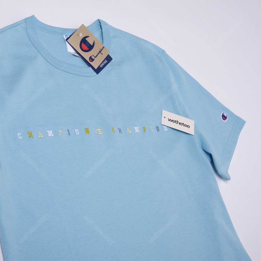 Áo Champion Heritage Embroidered Repeat Logo
