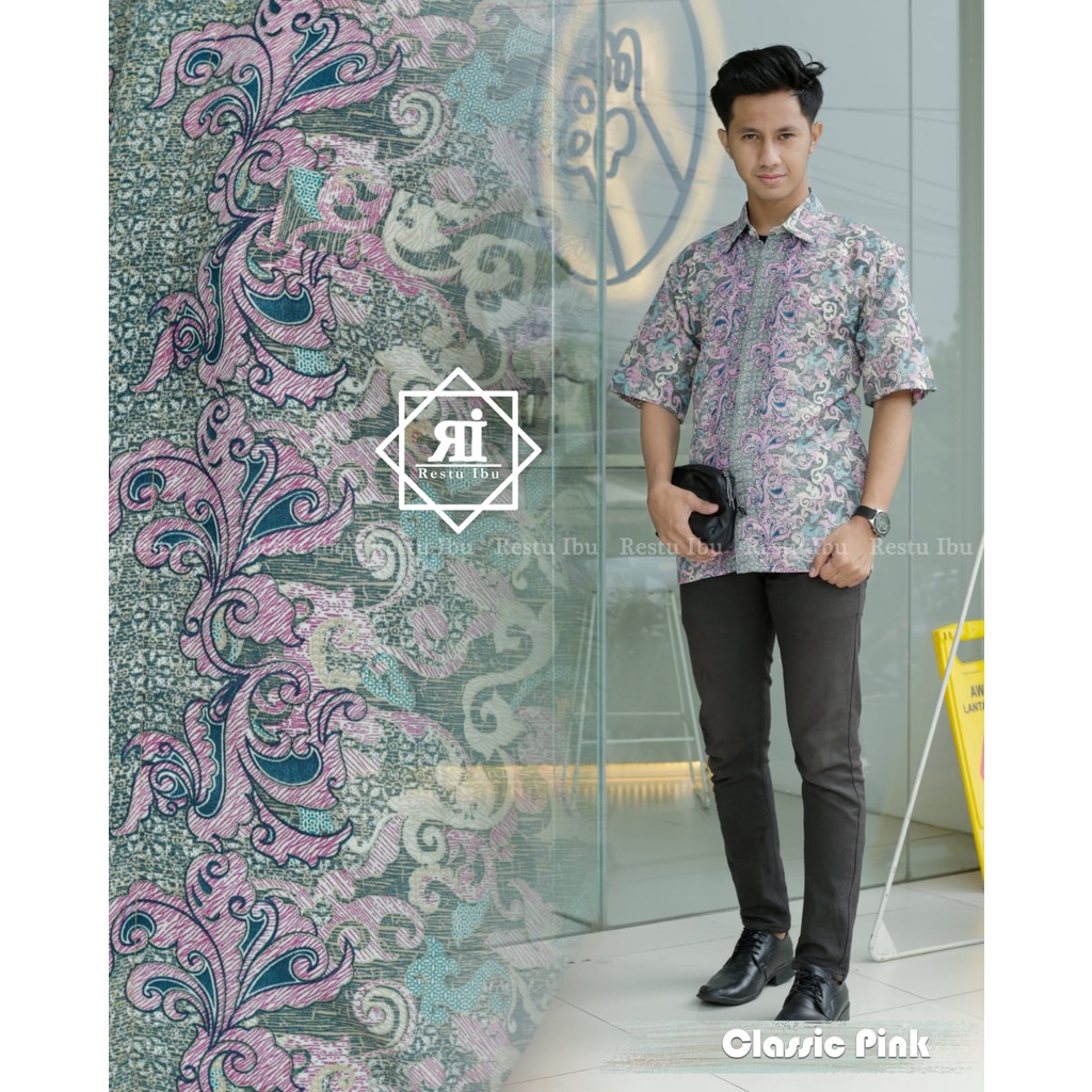 Mới Nhất Áo Sơ Mi BATIK Đồng Phục Khách Sạn Among Chính Hãng / Áo Sơ Mi BATIK / Áo Sơ Mi Nam Dài Tay Màu Hồng BATIK