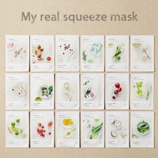 (Mọi loại da) Mặt nạ giấy My real Squeeze Mask Innisfree 20ml