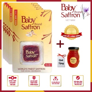 Set 5gram baby saffron ấn độ chính hãng-nhụy hoa nghệ tây ấn độ set 5gram
