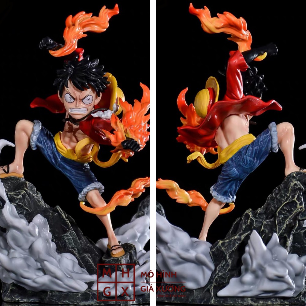 Mô hình One Piece Luffy G5 hàng cao cấp cao 18cm , trạng thái chiến đấu , figure mô hình one piece giá xưởng