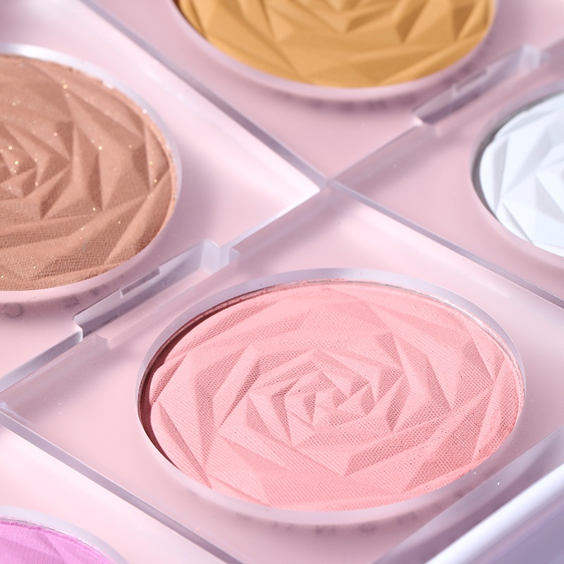 Phấn mắt/má Roto hoa hồng ánh nhũ cao cấp thời thượng