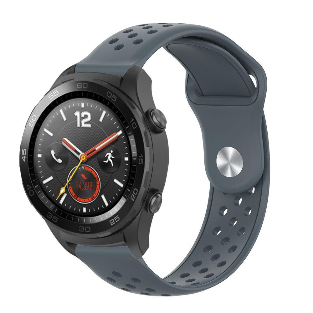 BTLIMER Dây Đeo Thay Thế Chất Liệu Silicon Màu Trơn Cho Huawei Watch 2