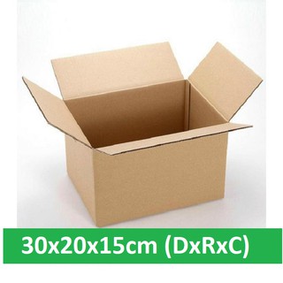 THÙNG CARTON 30x20x15cm 05 HỘP