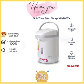 Bình thủy điện sharp kp-20btv 1.7l- hàng chính hãng