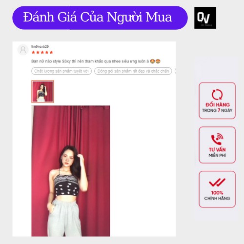Áo yếm 2 dây đan thổ cẩm tam giác - CHẤT VẢI XỊN