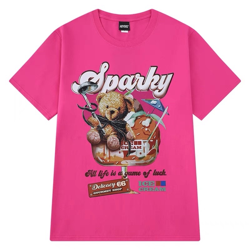 Áo thun NELLY, chính hãng, sẵn hàng, dáng Unisex hình in Sparky CHÒN CLOTHING