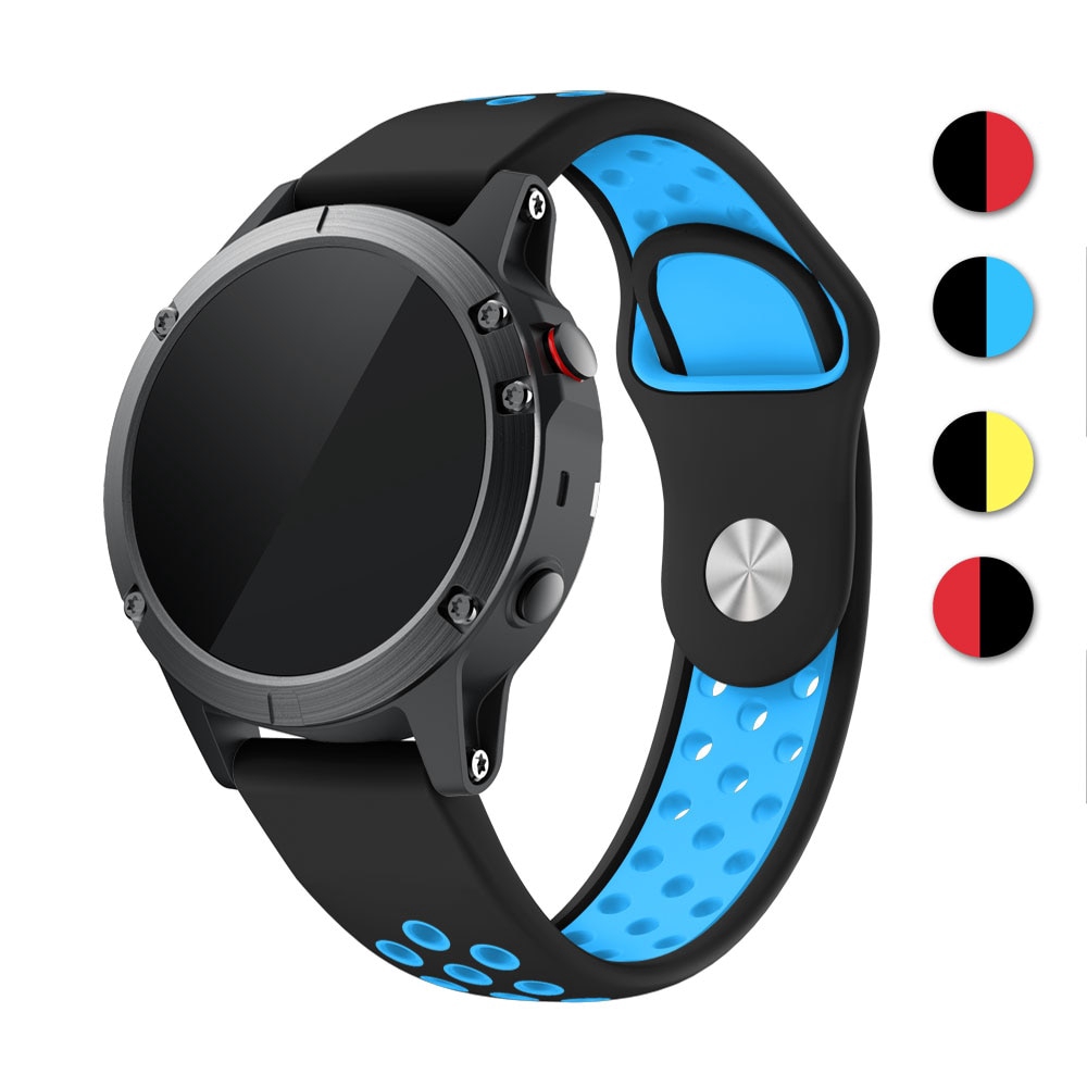 Dây đeo silicone 22mm tháo gỡ nhanh cho đồng hồ thông minh Garmin Fenix 5/5Plus/935/945/Quatix5/Approach S60