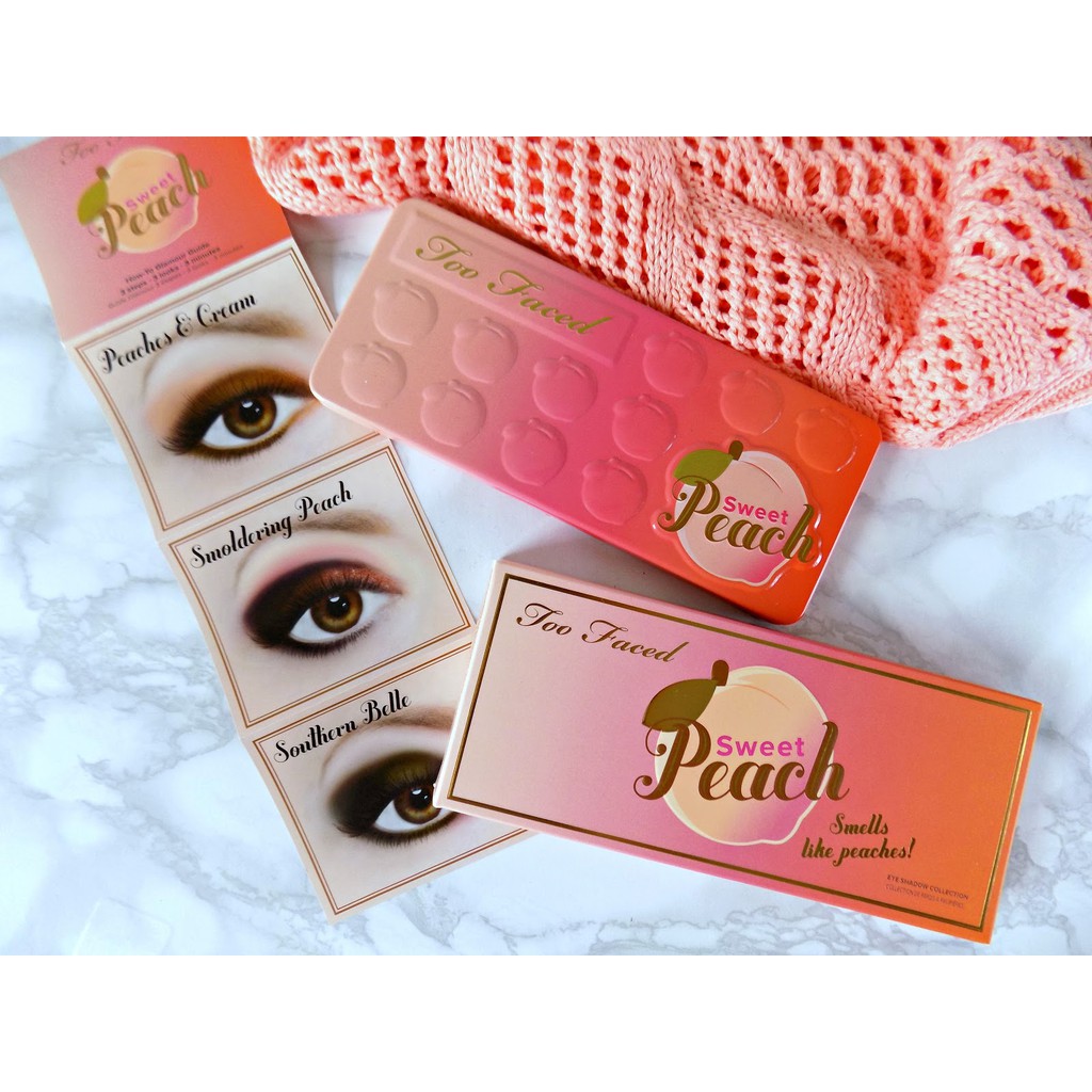 Bảng Phấn Mắt Too Faced Sweet Peach Eyeshadow Palette
