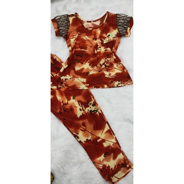 Bộ tay ngắn quần dài thun lạnh hàn ,aty loại 1