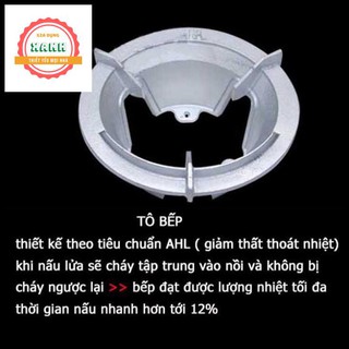 [COMBO] Bếp Ga (Bếp Khè) Công Nghiệp 3N Gado (Kèm Van Dây)