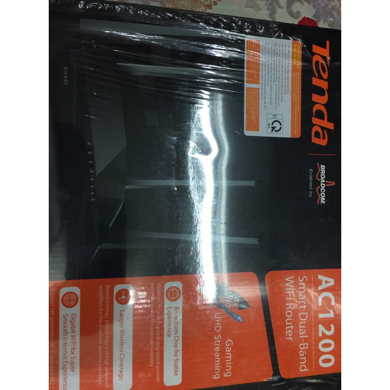 Router wifi Tenda AC6 hàng mới 100% trôi BH shop BH 2 năm