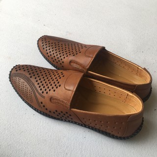GIÀY MÙA HÈ DA BÒ THẬT 100%