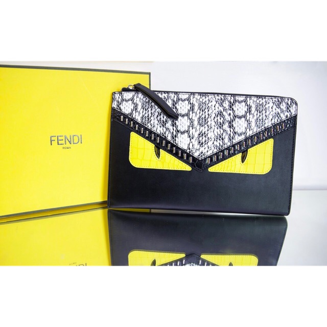 Cluth FENDI mix da rắn size 26