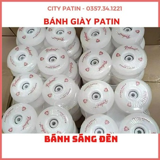 Bánh patin, bánh đèn cao su giày trượt patin, patin sáng đèn, vòng bi cao cấp