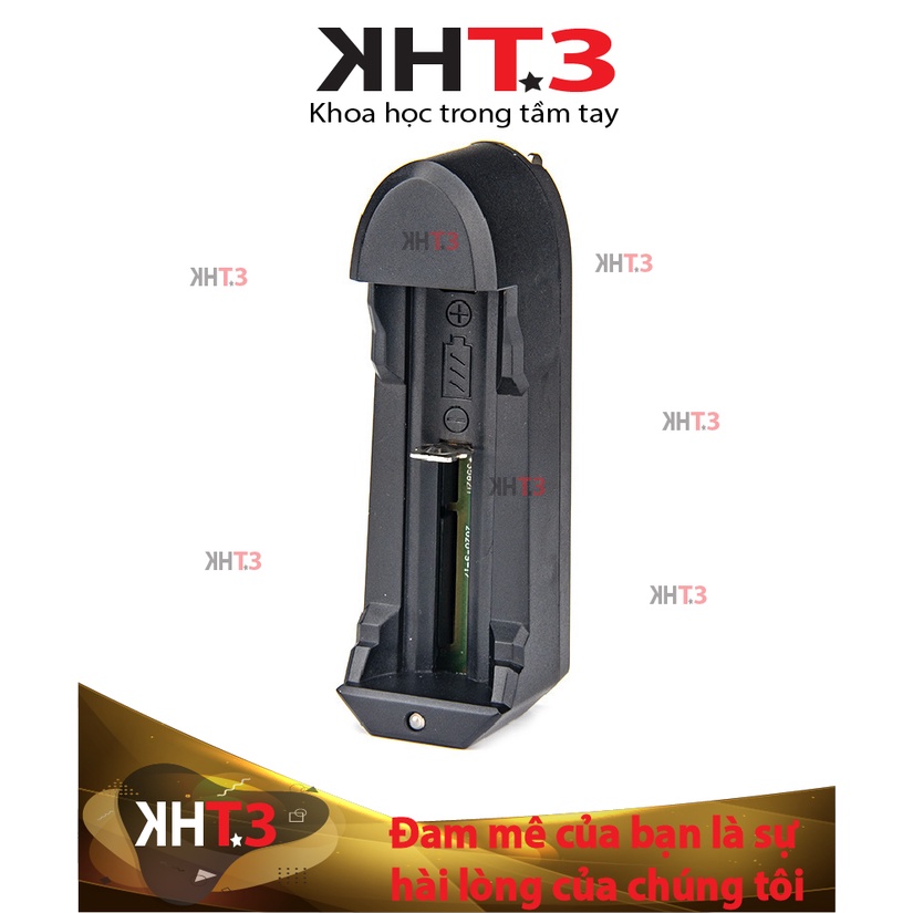 Sạc Pin Li-ion 3.7V dành cho pin 18650, 16340, ...