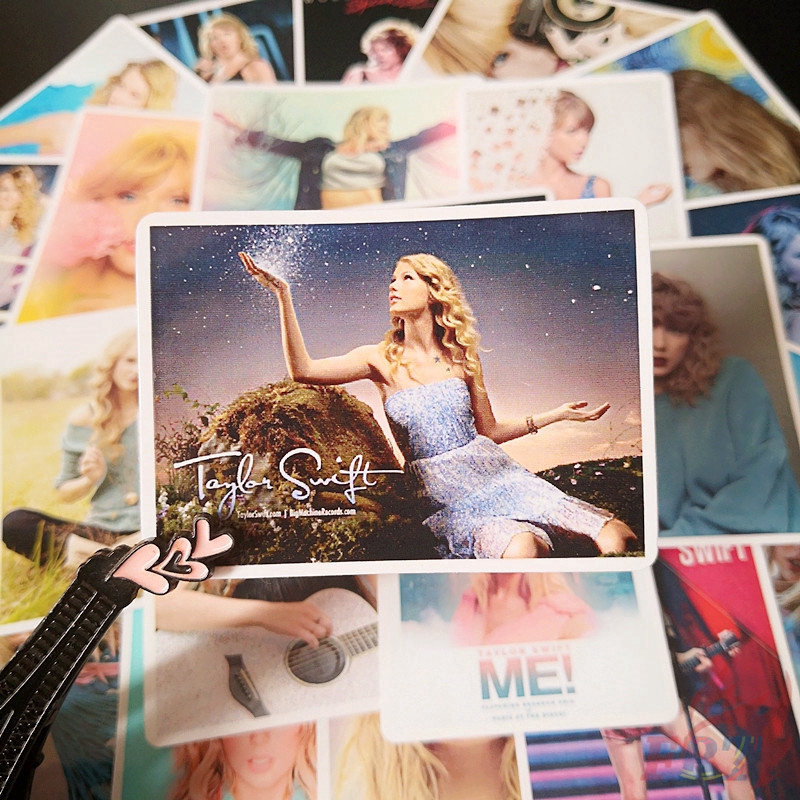❉ Taylor Swift - Popular &amp; Country Music Singer Mini Poster Stickers ❉ 25Pcs/Set Superstar Fashion DIY Decals Doodle Stickers