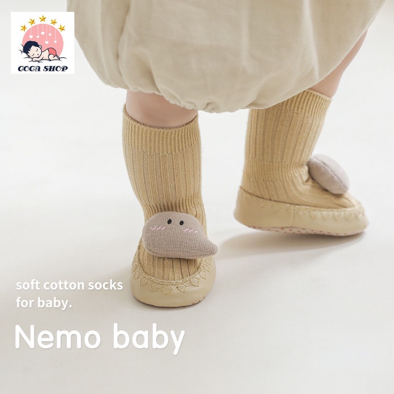 Giày Tập Đi Nemo Cổ Cao Cho Bé Siêu Kute Mẫu Mới Nhất 2022