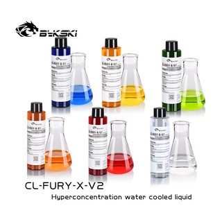 Bykski CL-FURY-X-V2 150ml Nước làm mát siêu đậm đặc Chất lỏng làm mát máy tính Chất lỏng tản nhiệt mờ đục chống ăn mòn